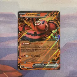 Pokemon TCG Oricorio EX 018/094 Double Rare Phantasmal Flames - Image 1