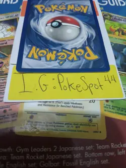 Pokemon 1999 Fossil Dragonite Holo Unlimited #4 HP Visible Sliver Wear - Image 4