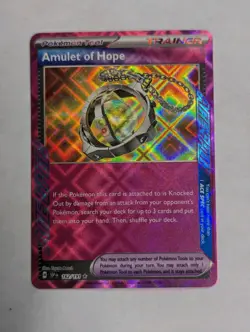Amulet of Hope 162/191 Sv08: Surging Sparks Holo - Pokemon TCG - NM - Image 1