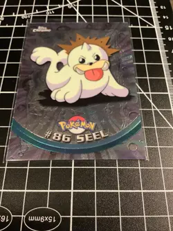 2000 TOPPS Chrome Pokemon Seel #86 TV Animation - Series 2 - Image 2