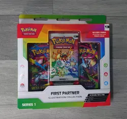 Pokemon TCG First Partner Illustration Collection Series 1 Box New Sealed - Image 2