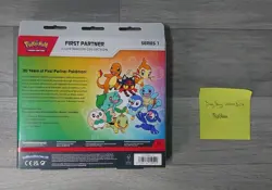 Pokemon TCG First Partner Illustration Collection Series 1 Box New Sealed - Image 3