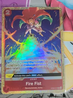 One Piece TCG Fire Fist OP05-019 Best Selection Vol. 2 Alt Art - Image 1