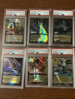 Lorcana Sequential # Set Of PSA 10 D23 Collectors Set - Image 1