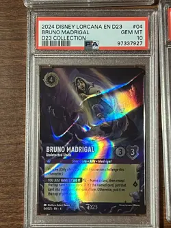 Lorcana Sequential # Set Of PSA 10 D23 Collectors Set - Image 5