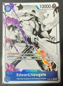 One Piece Card - Edward Newgate (ST22-003) English Alternate Art Card - Image 1