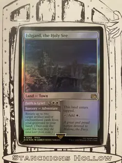 MTG Ishgard, the Holy See (Foil) - FINAL FANTASY (FIN) Rare #0283 - Image 1