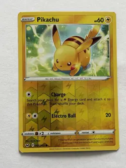 Pokemon Sword and Shield Base Set Pick Your Card! Reverse Holo Nm/Lp - Image 1