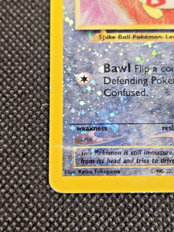 Pokemon TCG Togepi Southern Islands 4/18 Reverse Holo SWIRL - Image 4