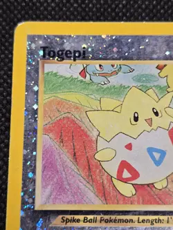 Pokemon TCG Togepi Southern Islands 4/18 Reverse Holo SWIRL - Image 5