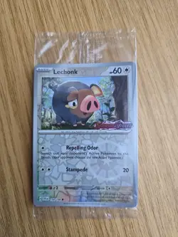 Pokemon TCG - Lechonk (154/198) EN Promo Card - Stamped - New & Sealed - Image 1