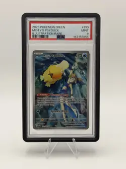 2025 POKEMON JPN SV9A-HEAT WAVE ARENA ART RARE #071 MISTY'S PSYDUCK PSA 10 - Image 1