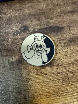 Greedent Coin - Pokemon TCG Journey Together Blister Promo Coin - Image 1