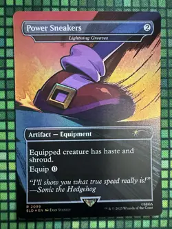 MTG Power Sneakers #2099 Rainbow Foil Rare Secret Lair Drop Series (SLD) - Image 2