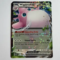 Pokemon TCG Wigglytuff EX 040/165 Holo Scarlet & Violet 151 ENG Pack Fresh / NM - Image 1