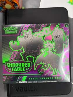 Pokemon Scarlet & Violet Shrouded Fable Elite Trainer Box ETB Sealed NEW 820650854668 - Image 1