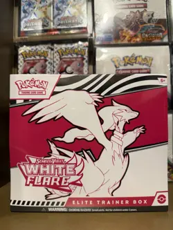 White Flare Elite Trainer Box New SEALED Pokemon ETB - Image 1