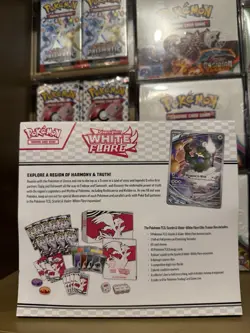 White Flare Elite Trainer Box New SEALED Pokemon ETB - Image 2