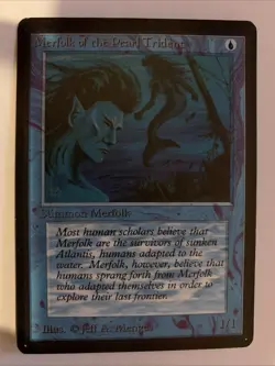 Merfolk of the Pearl Trident Limited Edition - Beta Edition Regular, MTG - Image 1