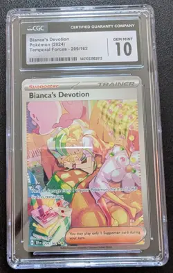 Pokemon Bianca's Devotion (2024), Temporal Forces - 209/162, CGC 10 - Image 1