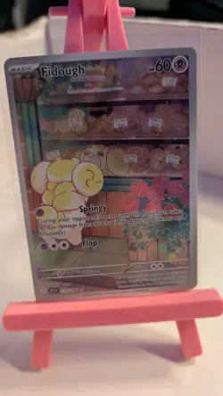 213 Fidough Scarlet & Violet Base Illustration Rare Pokemon - Image 1