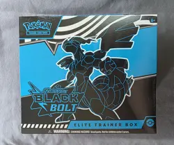 Pokemon Black Bolt Elite Trainer Box - Factory Sealed ETB (Zekrom) - Image 1