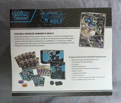 Pokemon Black Bolt Elite Trainer Box - Factory Sealed ETB (Zekrom) - Image 3