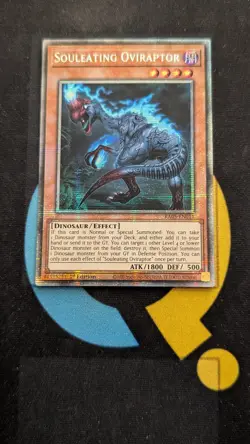 RA05-EN011 Souleating Oviraptor Starlight Rare 1st Ed YuGiOh - Image 1