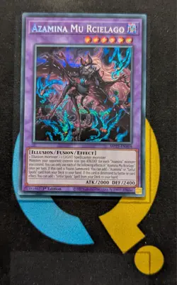 MP25-EN104 Azamina Mu Rcielago Prismatic Secret Rare 1st Edition YuGiOh - Image 1