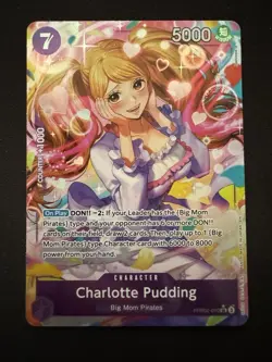 One Piece Charlotte Pudding PRB02-010 SR Alt Art - Premium Booster The Best ENG - Image 1