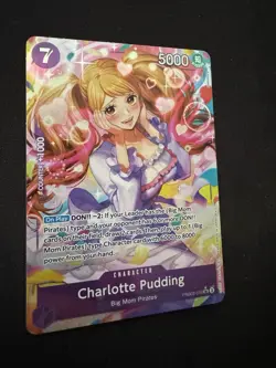 One Piece Charlotte Pudding PRB02-010 SR Alt Art - Premium Booster The Best ENG - Image 3