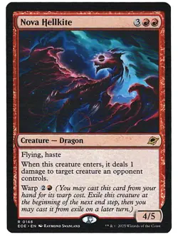 Nova Hellkite - NM - Edge of Eternities - MTG - Image 1