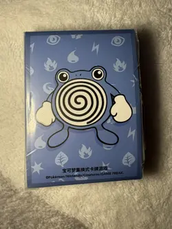 Pokemon Simplified Chinese Exclusive Card Sleeve (64 Pieces) Poliwhirl - Image 1