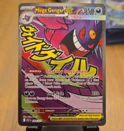 Pokemon Mega Gengar EX Card ASC EN 269/217 Mega Evolution EX English 350 HP 230 - Image 1