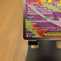 Pokemon Mega Gengar EX Card ASC EN 269/217 Mega Evolution EX English 350 HP 230 - Image 5
