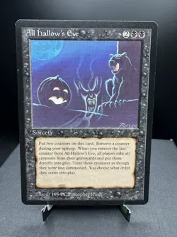 MTG Legends All Hallows Eve Regular Rare Vintage 1994 NM! - Image 1