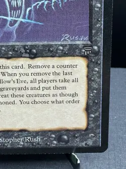 MTG Legends All Hallows Eve Regular Rare Vintage 1994 NM! - Image 4