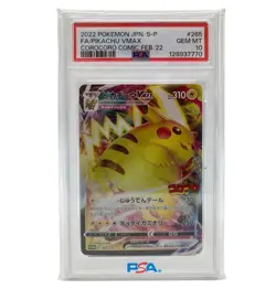 PSA 10 Pikachu VMAX 265/S-P CoroCoro Comic - Pokemon Card Japanese 2022 - Image 1
