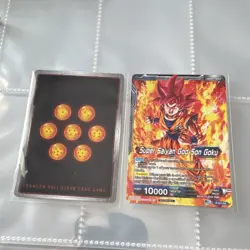 Bandai Dragon Ball Super Card Game Promo Foil Leader Lot - Goku, Goku Black - Image 2