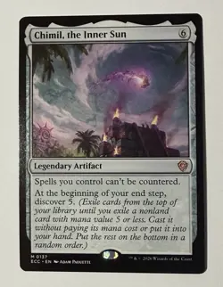 Chimil, the Inner Sun NM Commander: Lorwyn Eclipsed 137 MTG Regular Mythic - Image 1
