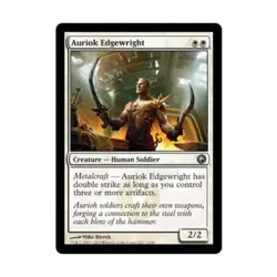 WOTC MtG Scars of Mirrodin Auriok Edgewright (U) (x4) NM - Image 1