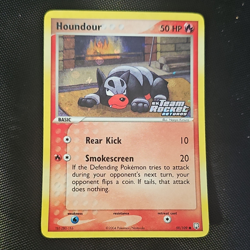 Pokemon TCG Houndour 59/109 EX Team Rocket Returns Stamped Reverse Holo - Image 1