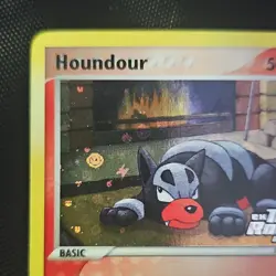 Pokemon TCG Houndour 59/109 EX Team Rocket Returns Stamped Reverse Holo - Image 2