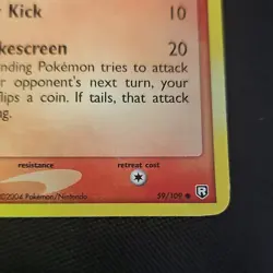 Pokemon TCG Houndour 59/109 EX Team Rocket Returns Stamped Reverse Holo - Image 4