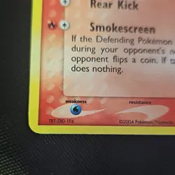 Pokemon TCG Houndour 59/109 EX Team Rocket Returns Stamped Reverse Holo - Image 5