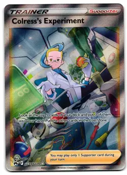 Colress's Experiment GG59/GG70 -🌊Crown Zenith Galarian Gallery Pokemon TCG🖤-LP - Image 1