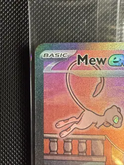 Mew ex SVP 053 Pokemon TCG Scarlet Violet 151 Black Star Promo Full Art SEALED - Image 4