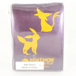 Umbreon & Espeon Silhouette Pokemon Organized Play Sleeves Pack (2010) - Image 1