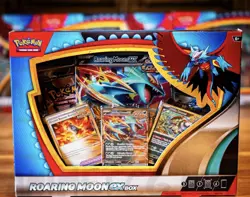 NEW SEALED~ Pokemon TCG Roaring Moon ex Box - Image 1