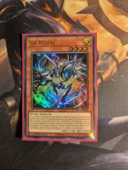 Yu-Gi-Oh! Ice Ryzeal CRBR-EN003 Ultra Rare 1st Edition NM - Image 1